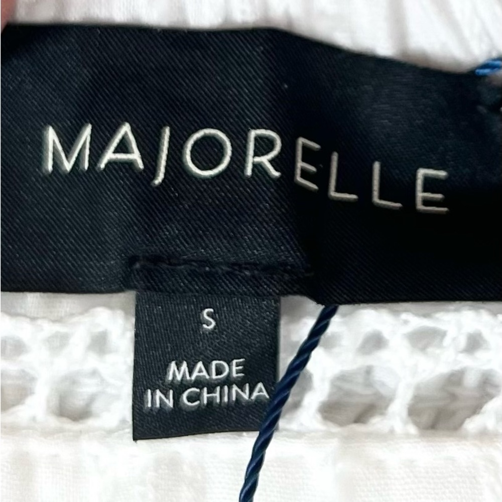 MAJORELLE White Ruffle Mini Dress - Picture 9 of 14